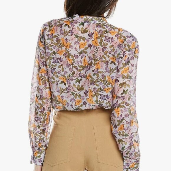 Vince Women's Wisteria Vine Relaxed 75% off MRSP - Picture 3 of 3